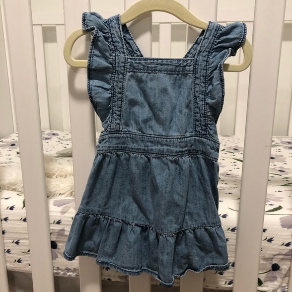 gap pinafore dress